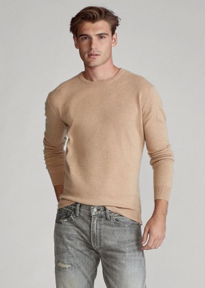 Sueter Polo Ralph Lauren Hombre Marrom - Washable Cashmere - PUDBC1425